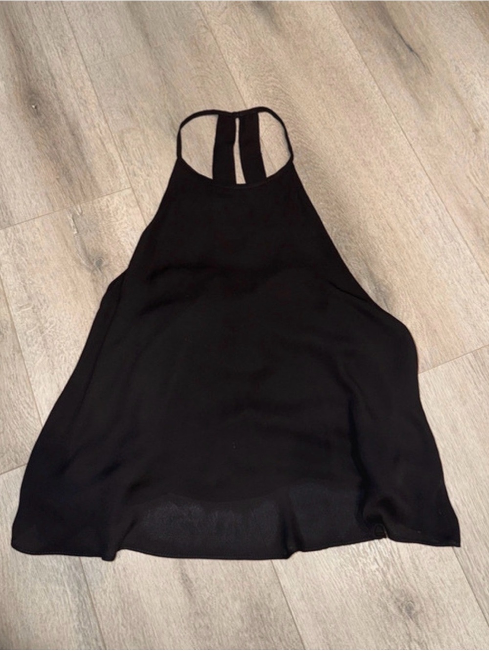 Zara Black Halter Neck Cami